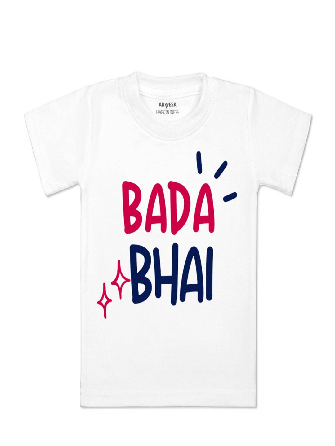 Arvesa Kids Bada Bhai Printed Tshirt