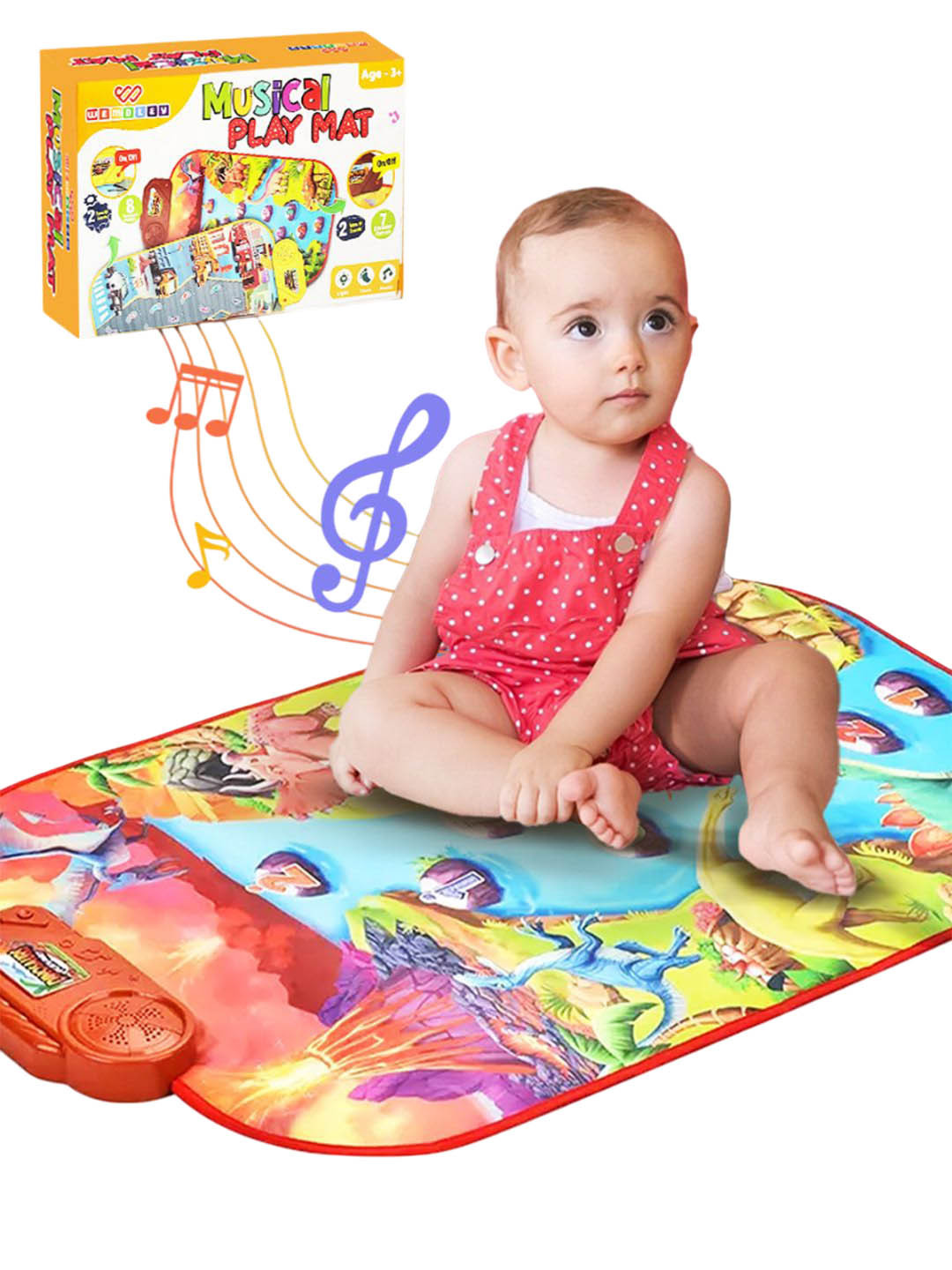 WEMBLEY Dinosaur Mat With Music