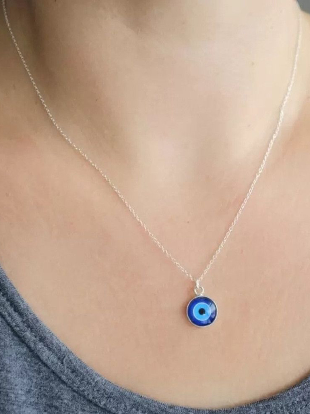 J.S ENTERPRISES Unisex Charm Circular Pendants with Chains