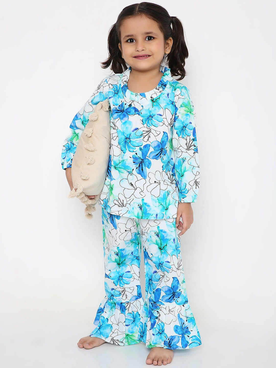 Little Clothings Girls Secret Garden Night suits