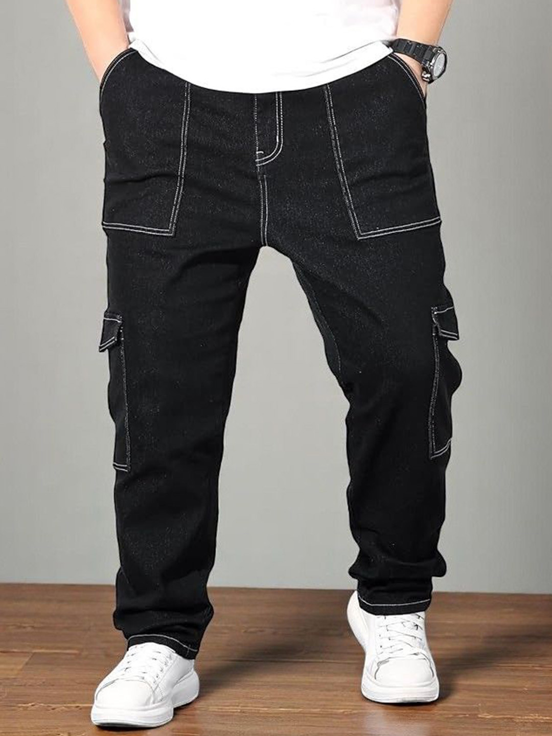 Seetoo Boys Regular Fit Mid-Rise Jeans