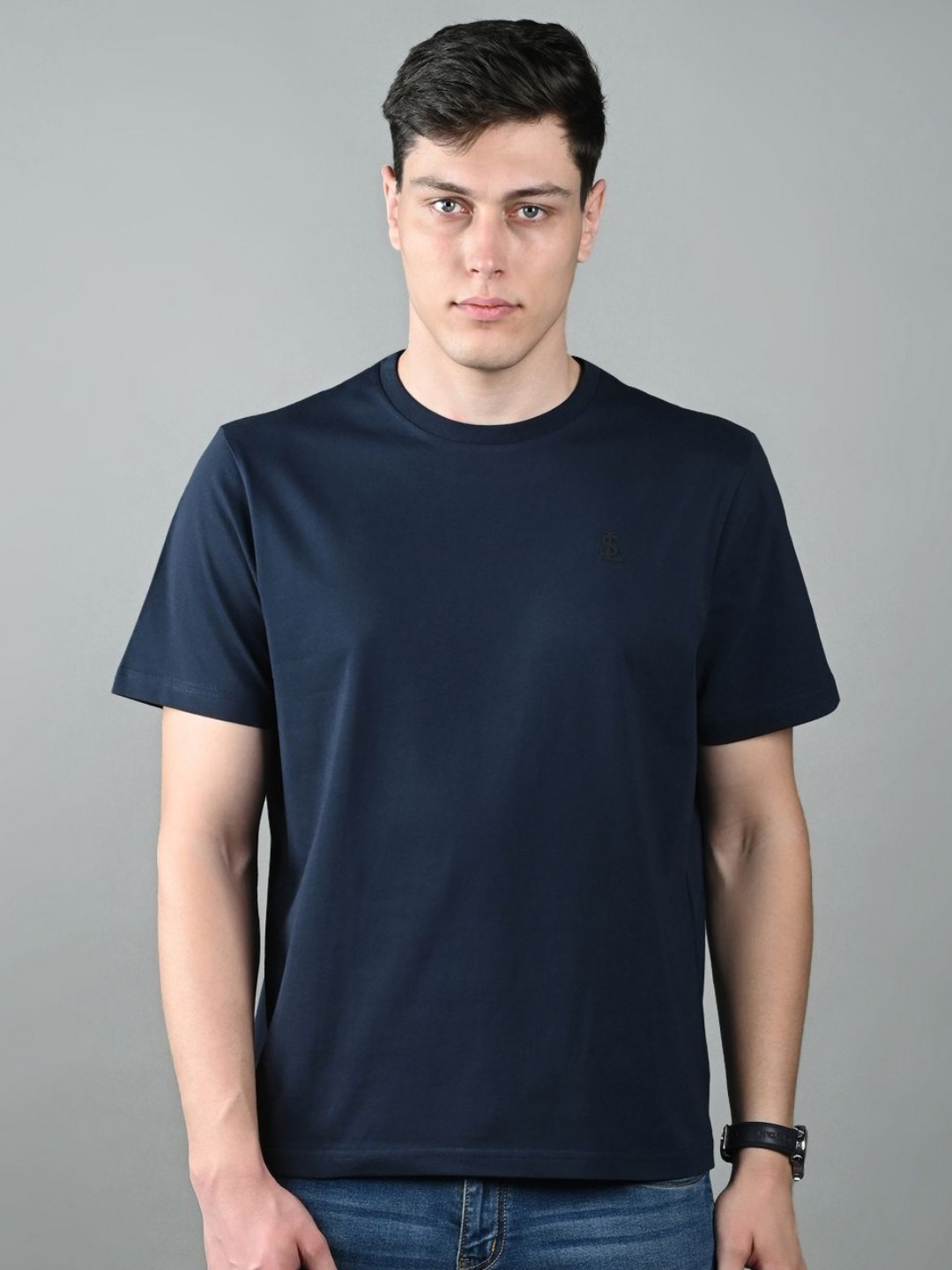 LOUIS STITCH Short Sleeves Pure Cotton T-shirt