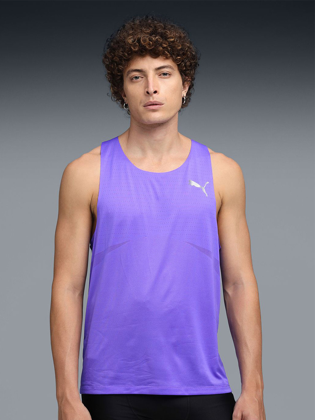 Puma Raceday Ultraspun Round Neck Singlet T-shirt