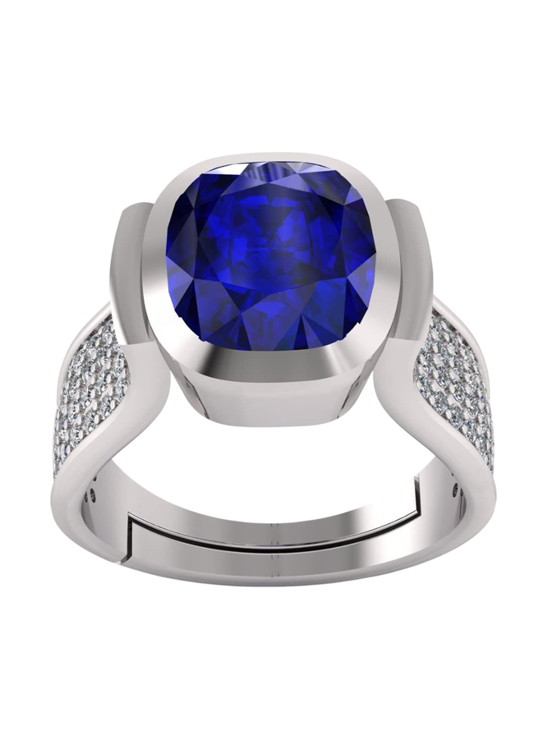 RSPR 4.25 Ratti Hessonite Natural Quality & Original Stone-Studded Adjustable Finger Ring