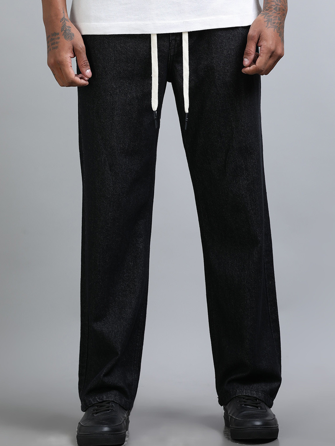 Kolor Fusion Men Low-Rise Easy Wash Cotton Trousers