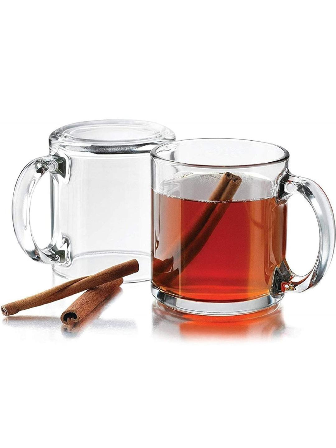 Dakshayanii Glass Tea Cup, Set of 6 / Crystal Clear Toughened Glass Tea Cup