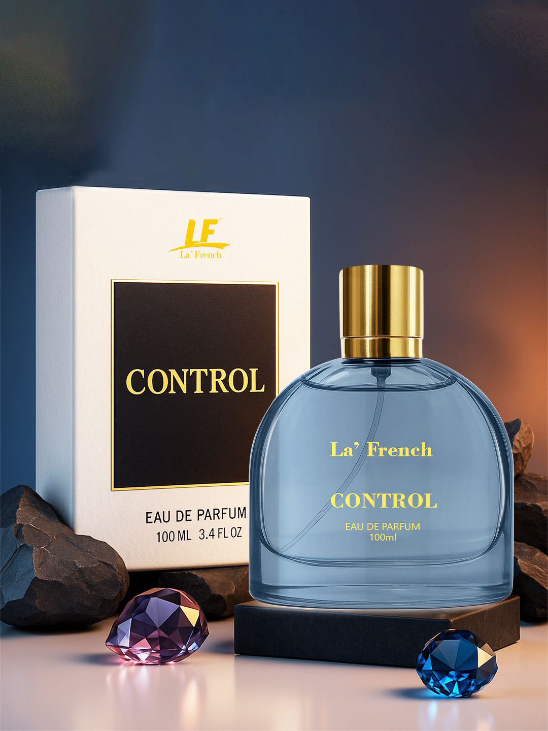 La French Control Long Lasting Eau De Parfum- 100 ml