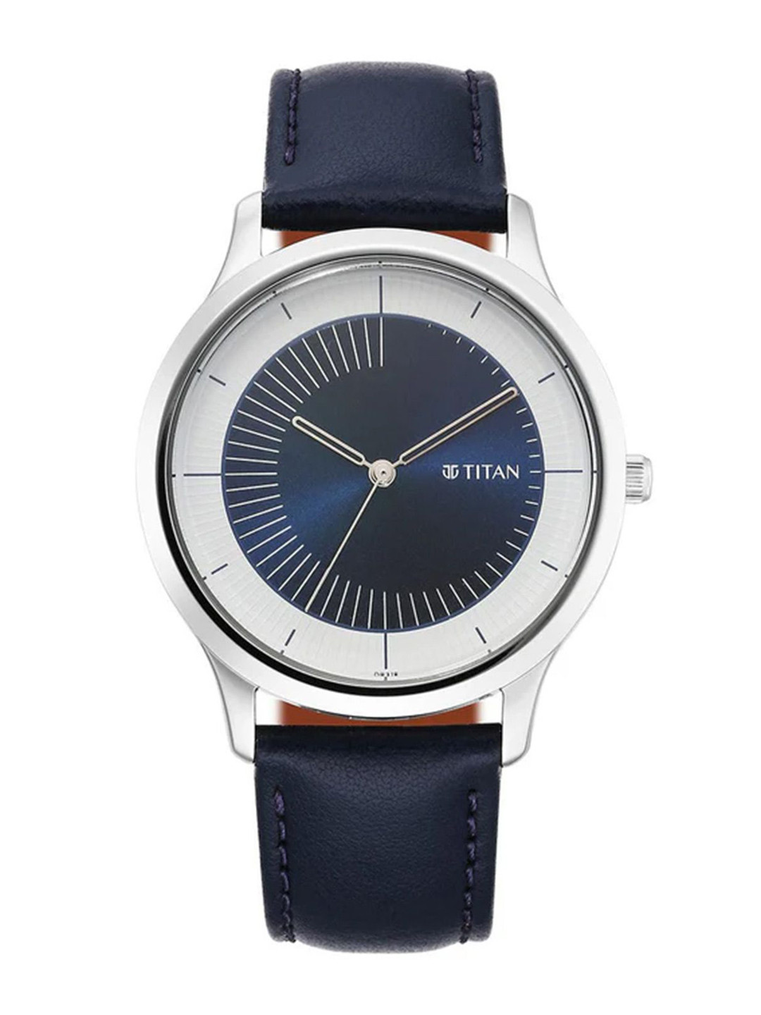 Titan Men Dial & Leather Straps Analogue Watch 1825SL04
