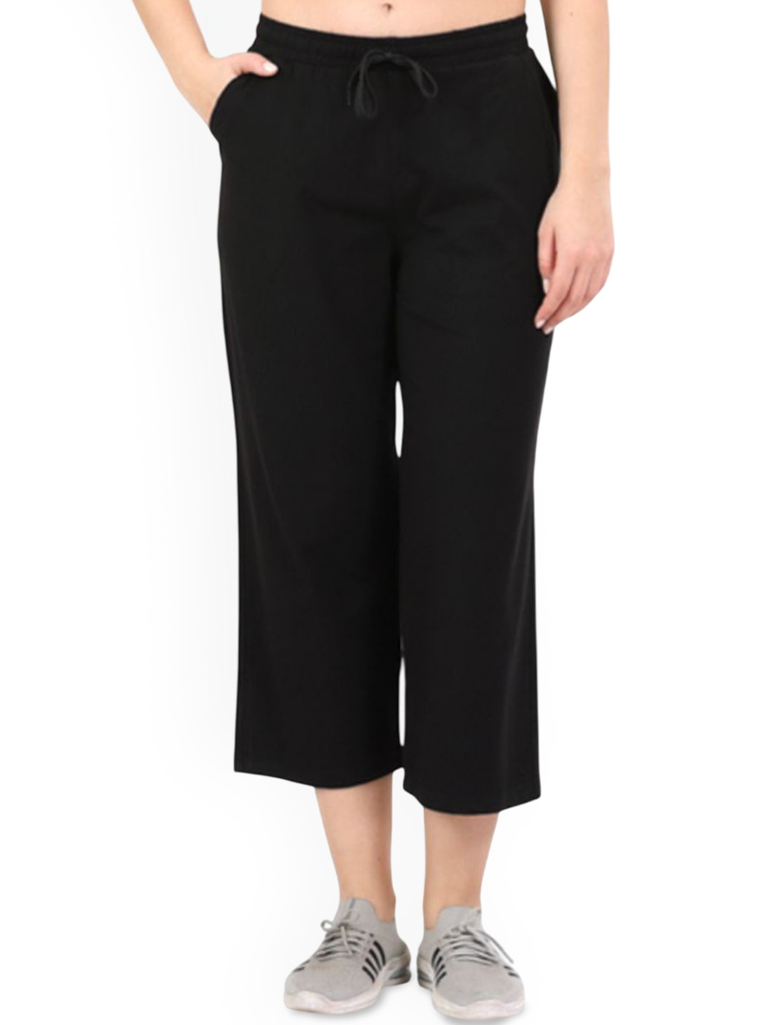 Lango Women Cotton Mid-Rise Track Pant