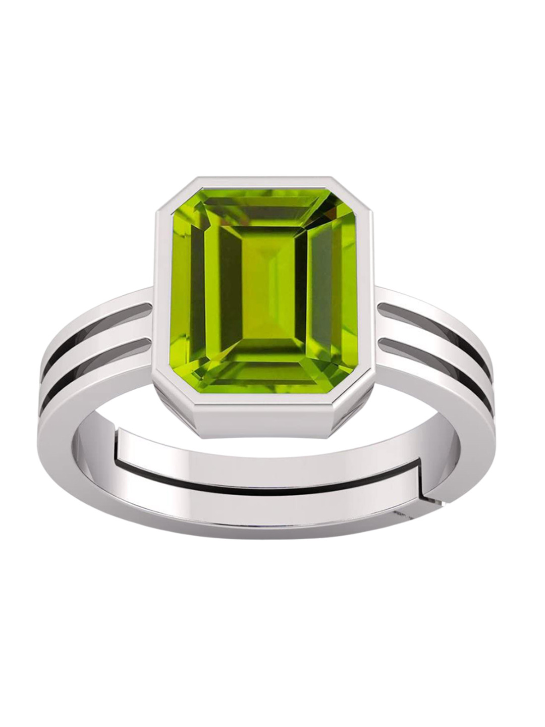 RSPR 3.25 Ratti Sapphire Stone Studded Finger Ring