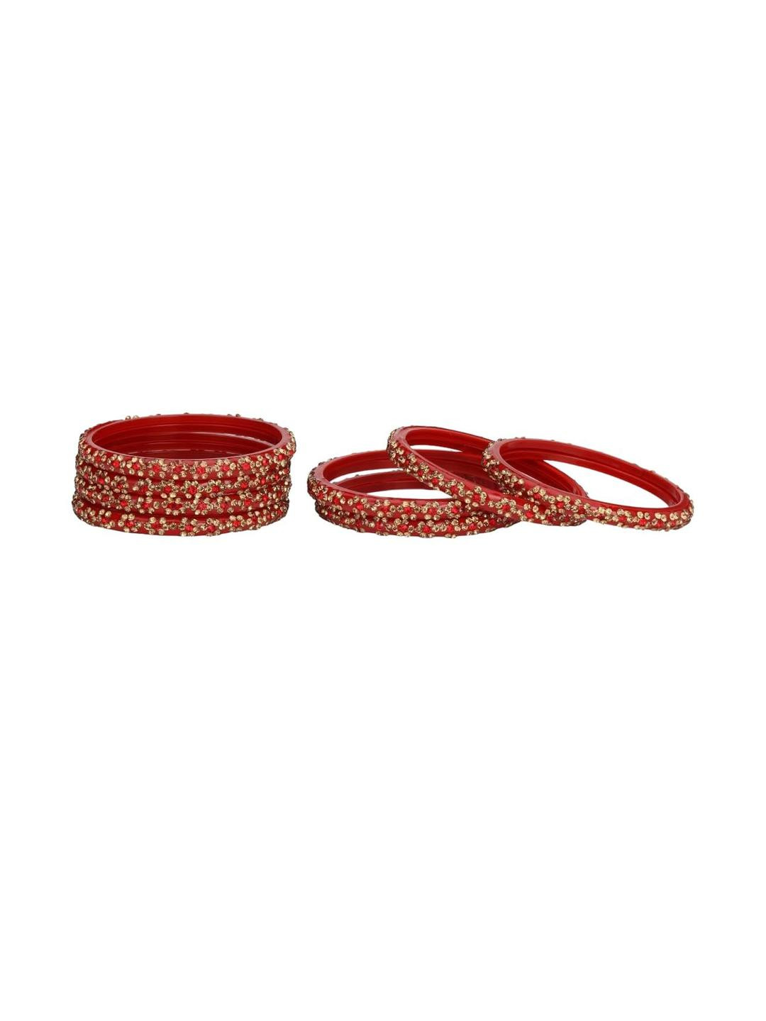 SOMIL Red Alloy Bangle