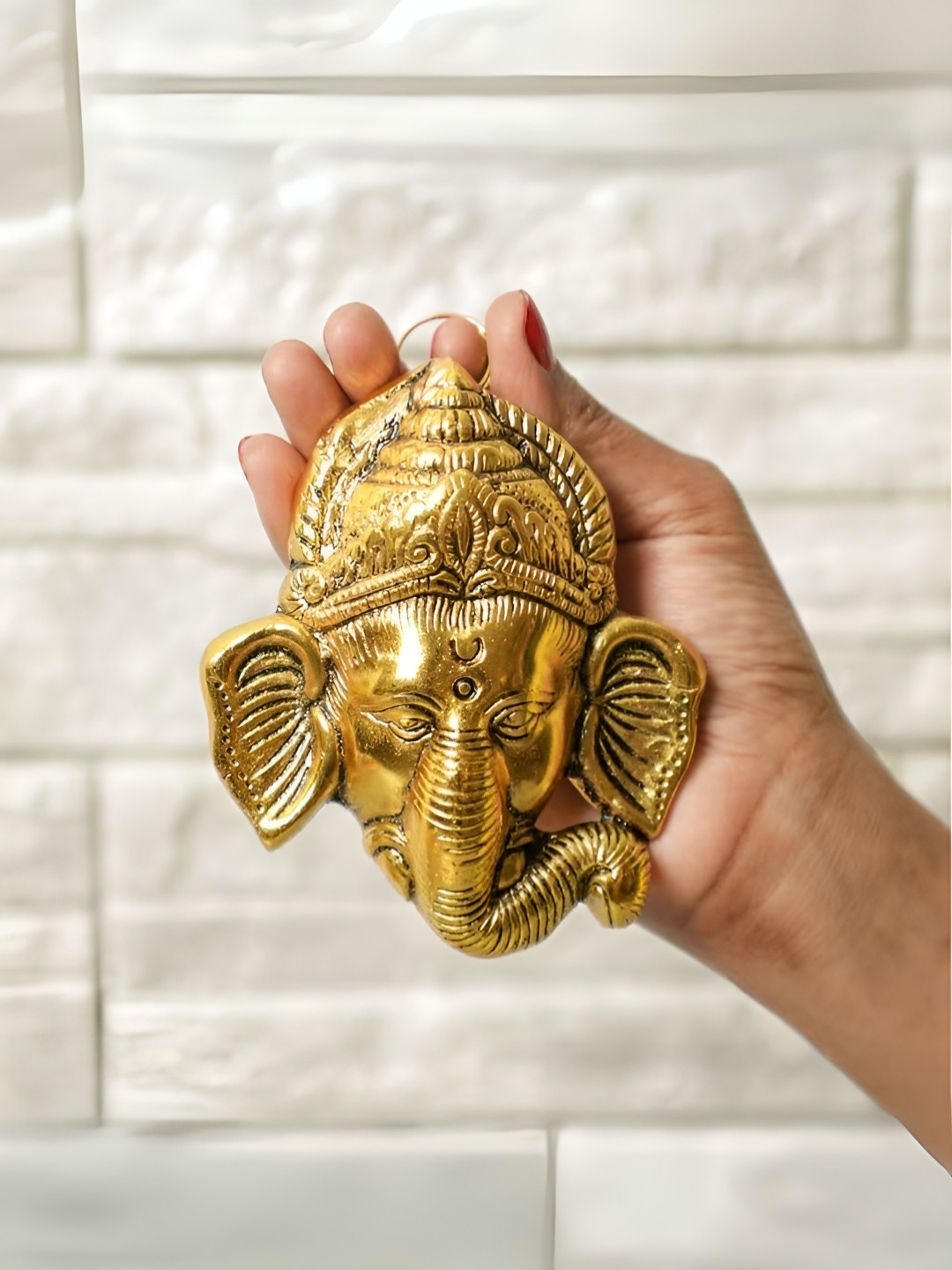 Myntra Elegant Homes Gold-Toned Religious Idol Showpiece