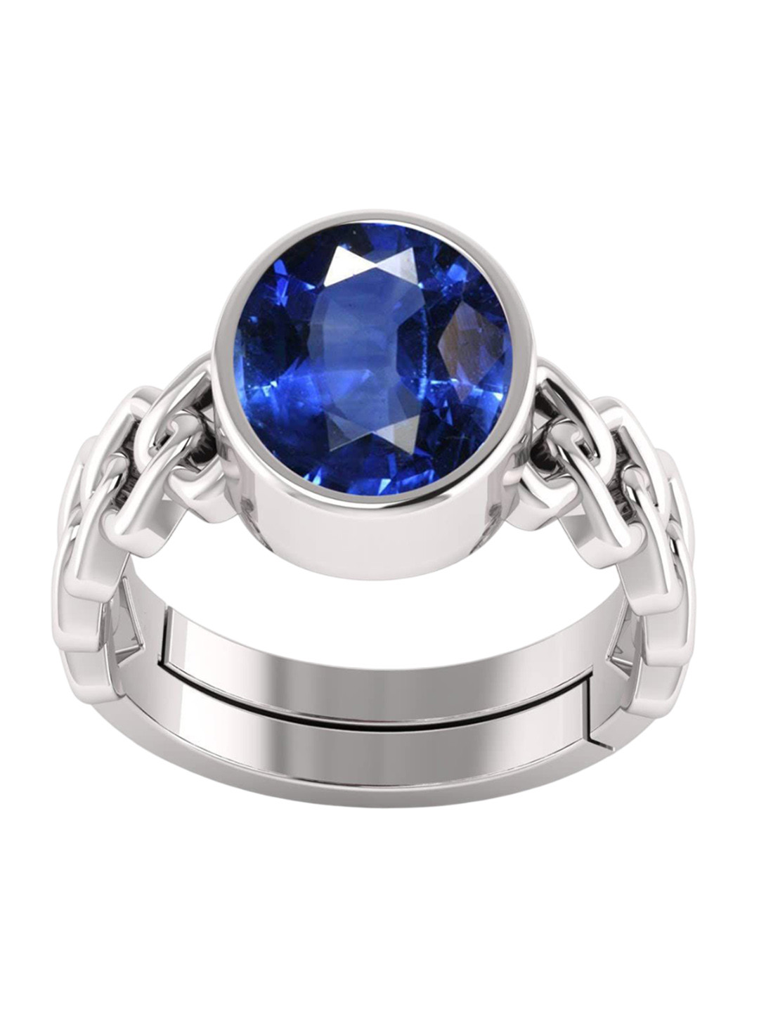 RSPR 9.25 Ratti 8.72 Carat Sapphire Adjustable FingerRing