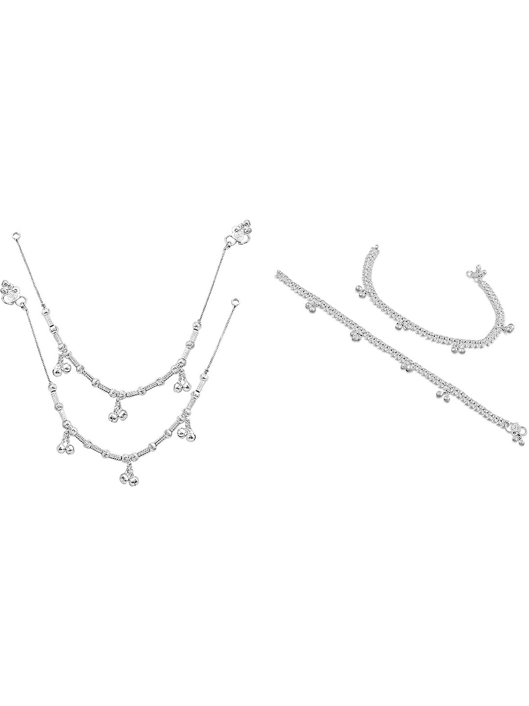 Crazy Fashion Women 2 Pair Of Anklet