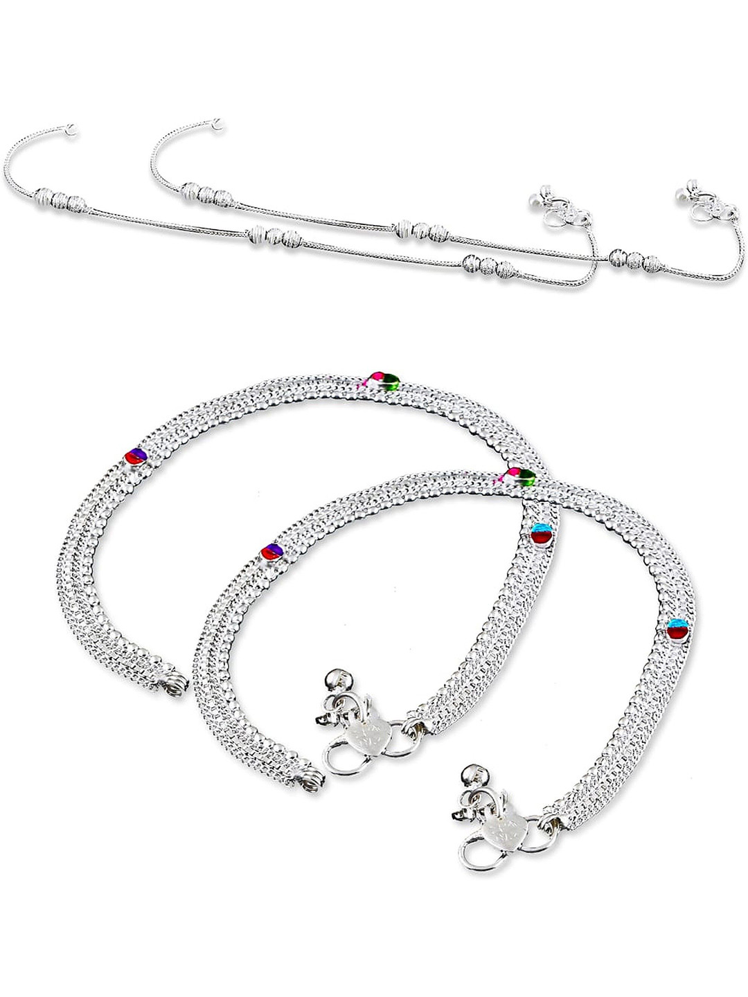 Crazy Fashion Women Stainless Steel Anklet