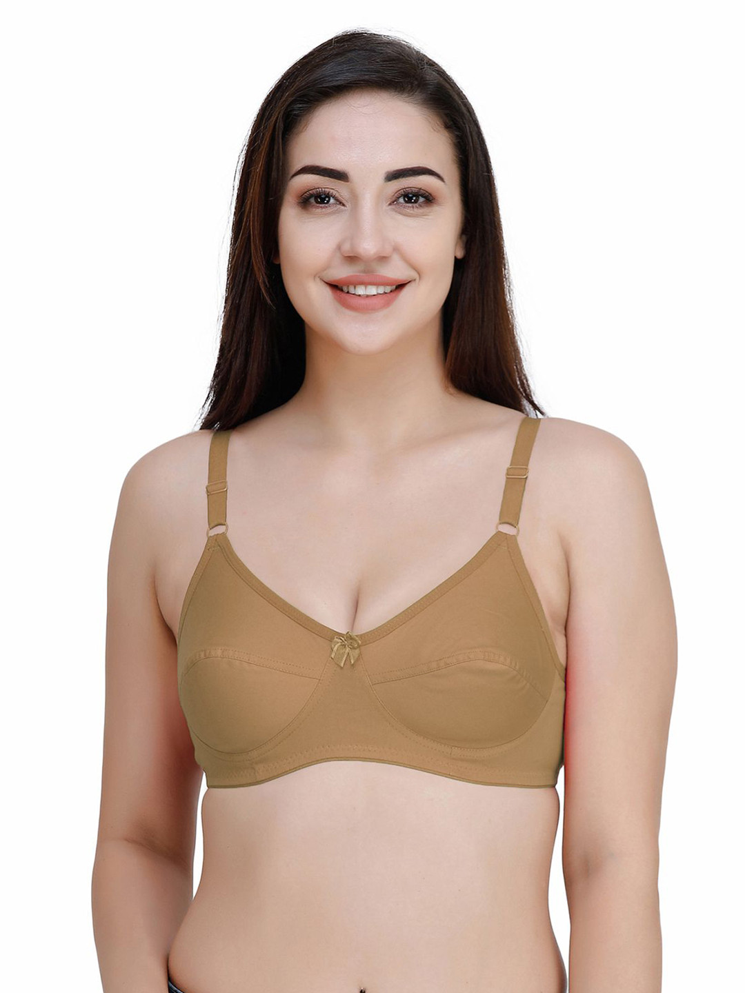 College Girl Women Pure Cotton Full Coverage Non Padded Bra