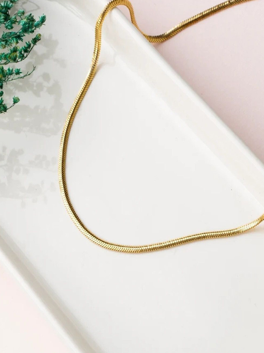 Crazy Fashion Unisex Stainless Steel Snake Chain