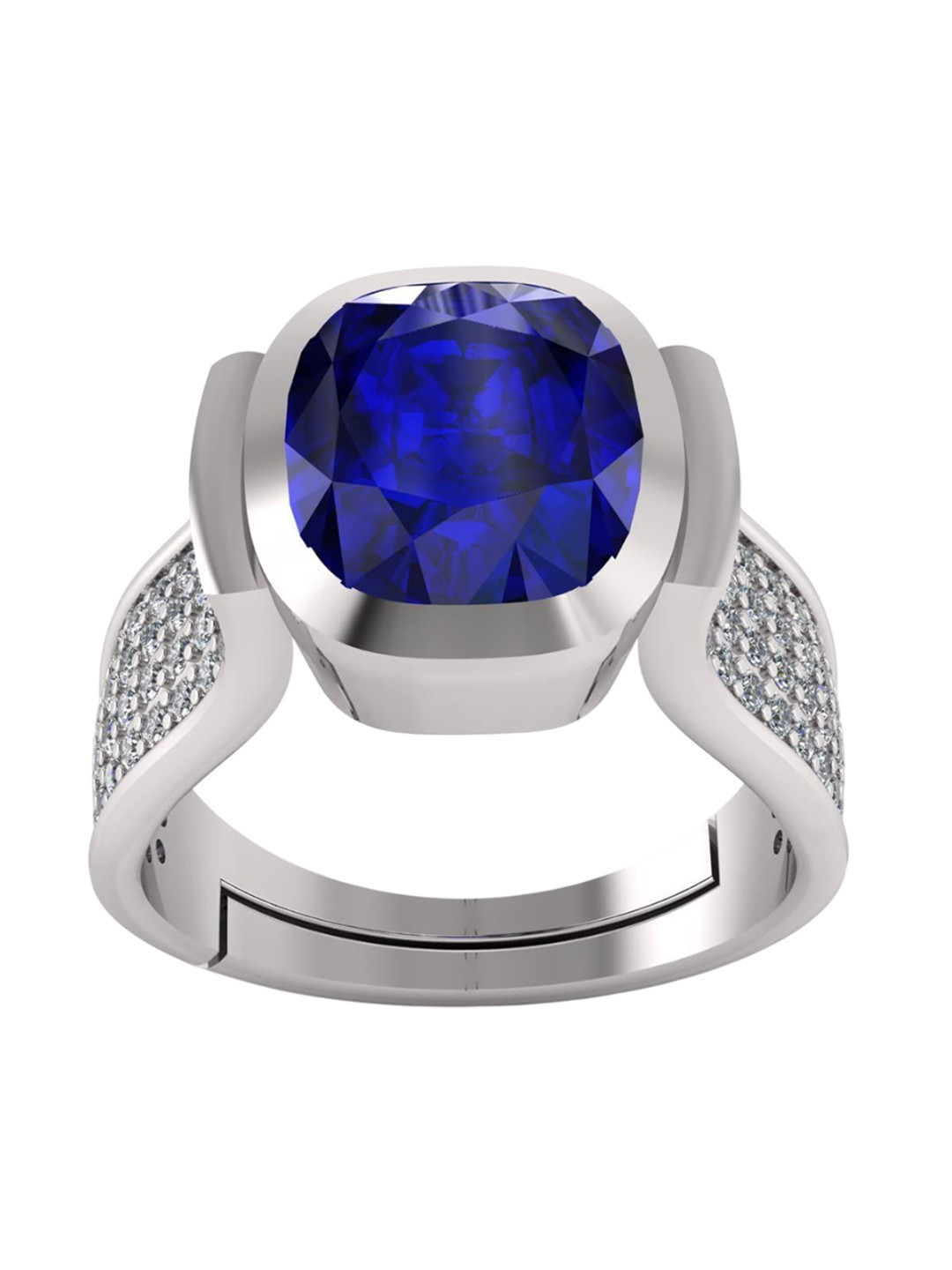 RSPR 6.25 Ratti Gomed Stone-Studded Finger Ring