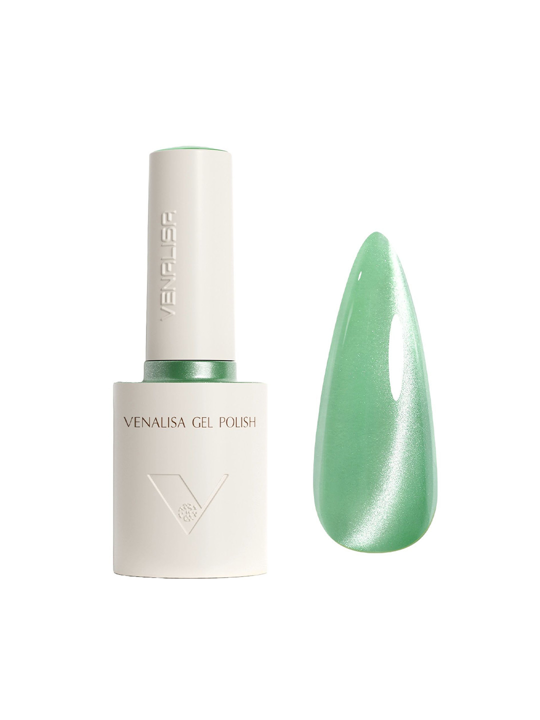 VENALISA Hema TPO Free Long Lasting Gel Nail Polish - 10 ml - Cat Eye Mint 5018