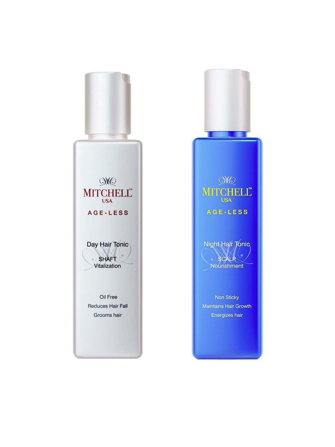 MITCHELL USA Set Of 2 Day & Night Hair Tonic- 100 ml Each
