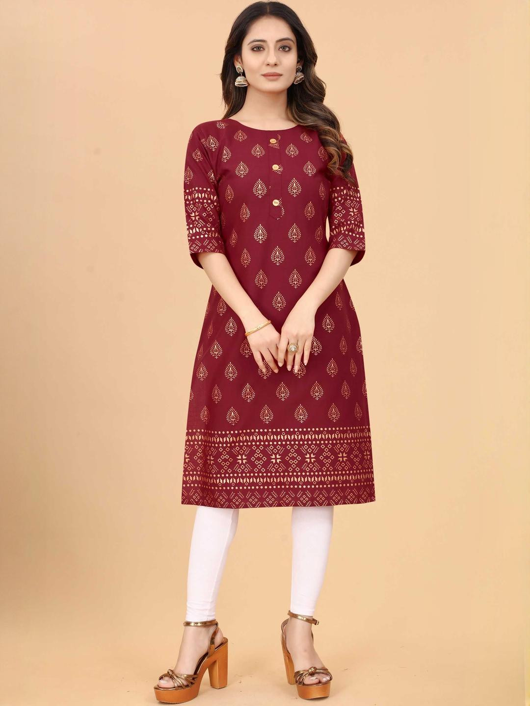 KILLARI Women Geometric Printed Kurta