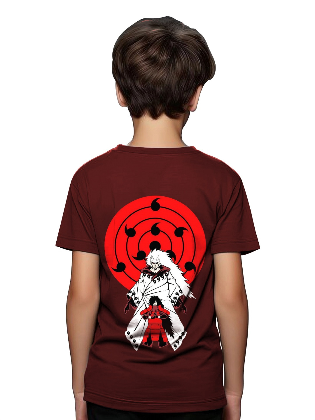 LONDON STREETS Kids Anime Printed Round Neck Short Sleeves Regular Fit T-Shirt