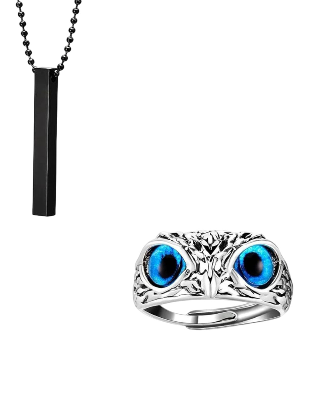 J.S ENTERPRISES  Necklace & Ring Jewellery Set