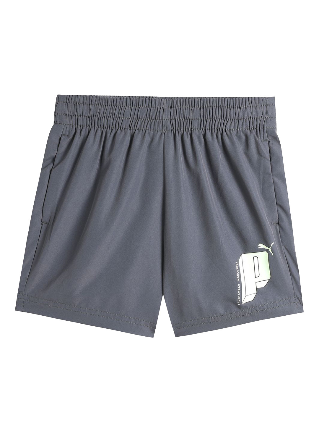 Puma Train All Day Essentials Youth Dry Boys Comfort Mid-Rise Shorts