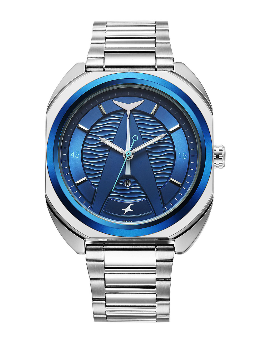 Fastrack Oceanyx Quartz Shaped Dial Men's Watch - 3326KM01