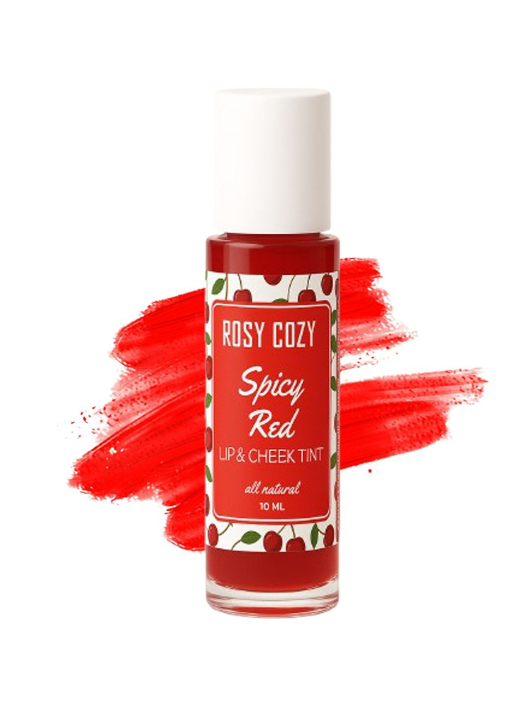 ROSY COZY Lip And Cheek Tint- 10 ml- Spicy Red 02