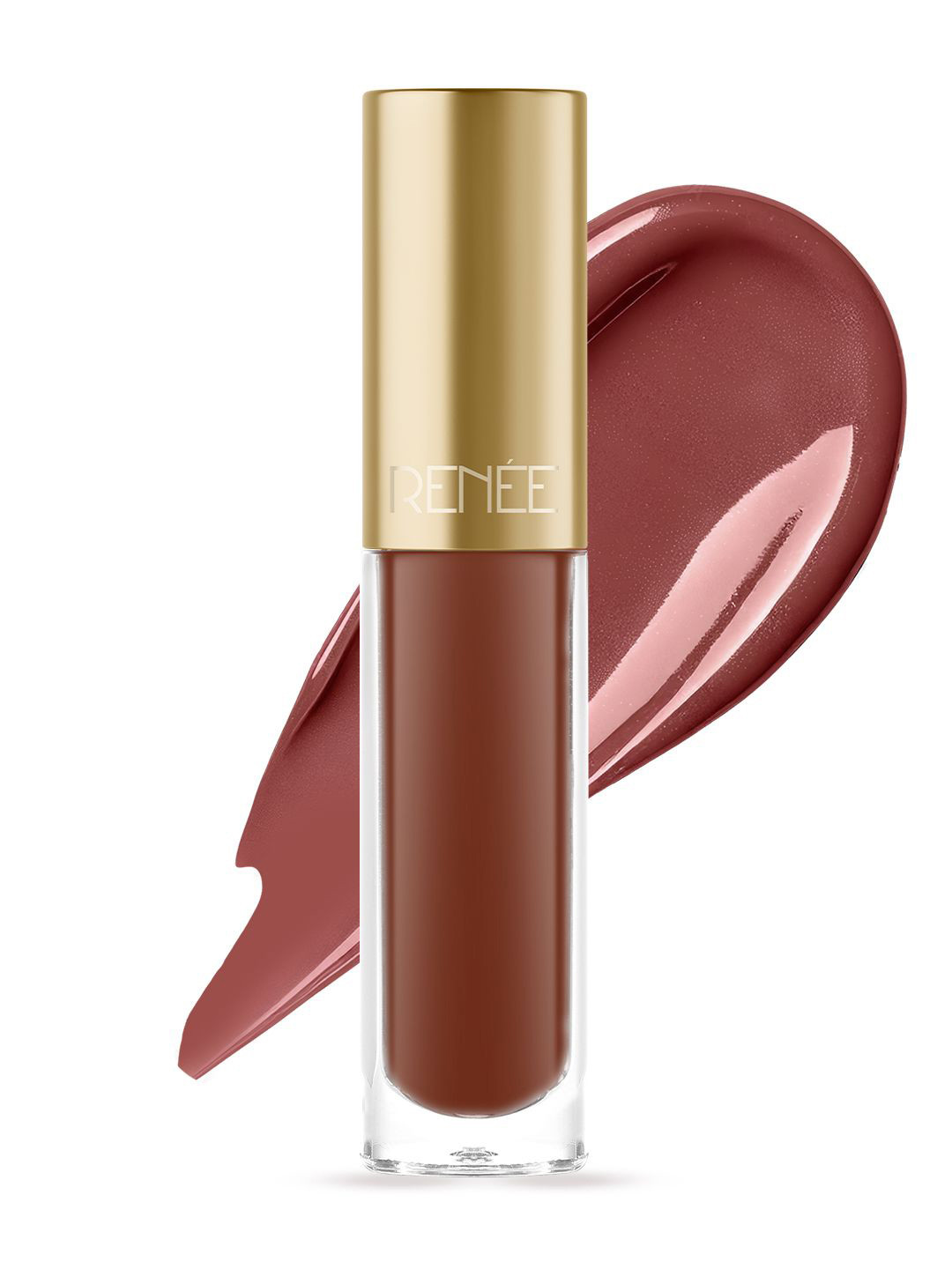 Renee H2O Hydrating Liquid Lipstick- 4 ml- BrownBrook