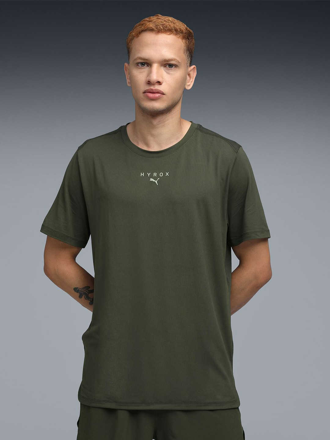 Puma Men's X Hyrox Cloudspun Thermo Training T-shirt