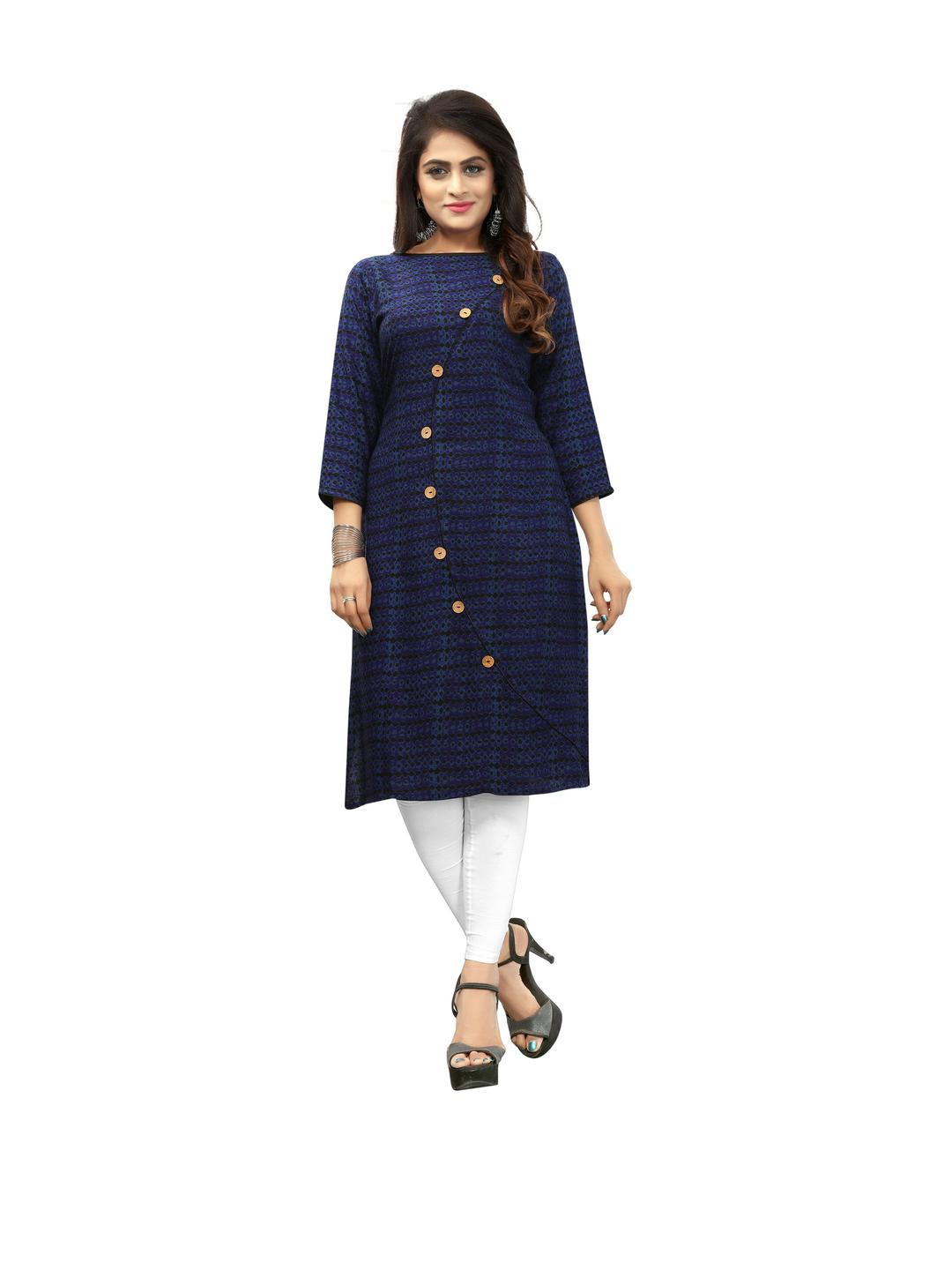 SAARAH Women Indigo Kurta