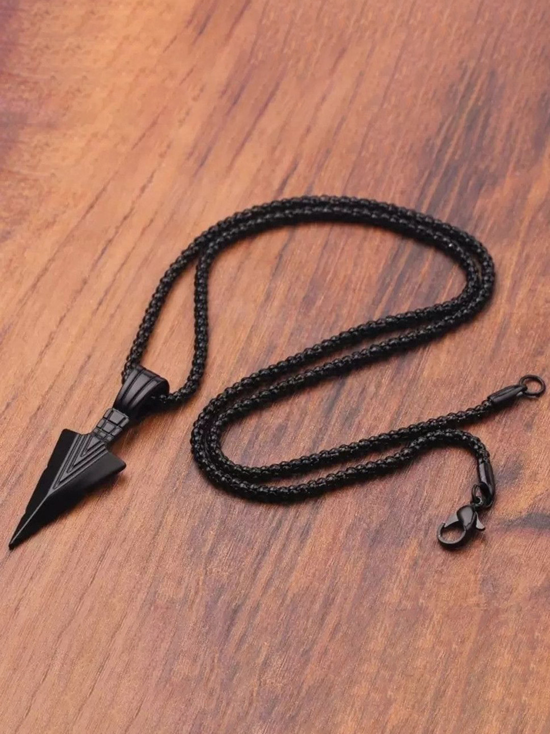 J.S ENTERPRISES Contemporary Pendant with Chain
