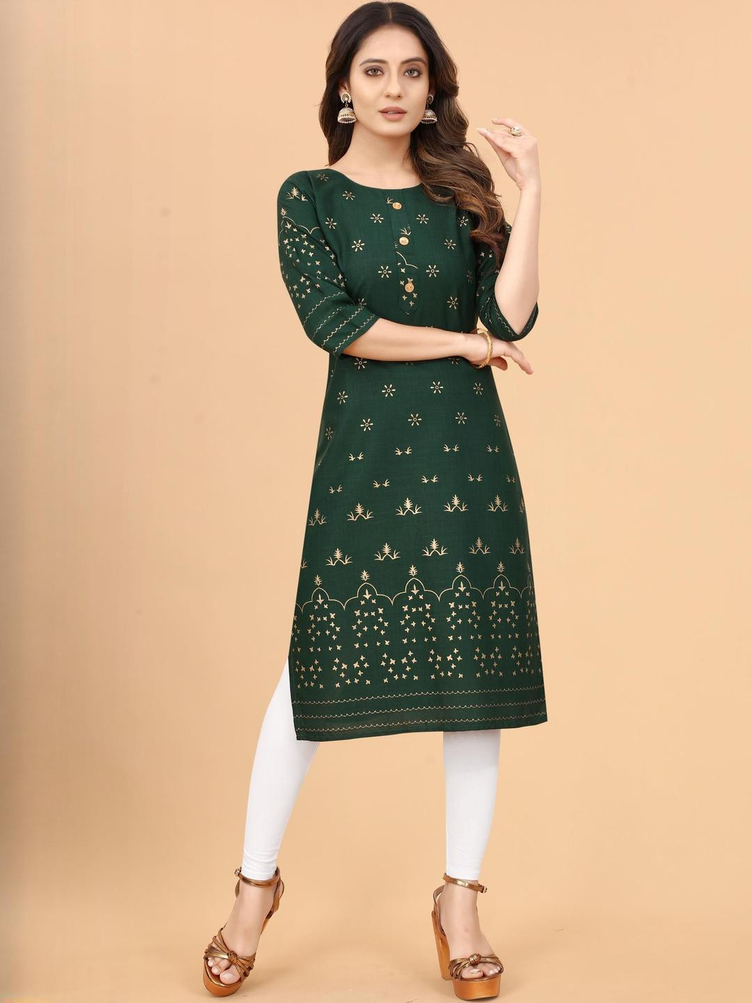 KILLARI Women Geometric Printed Kurta