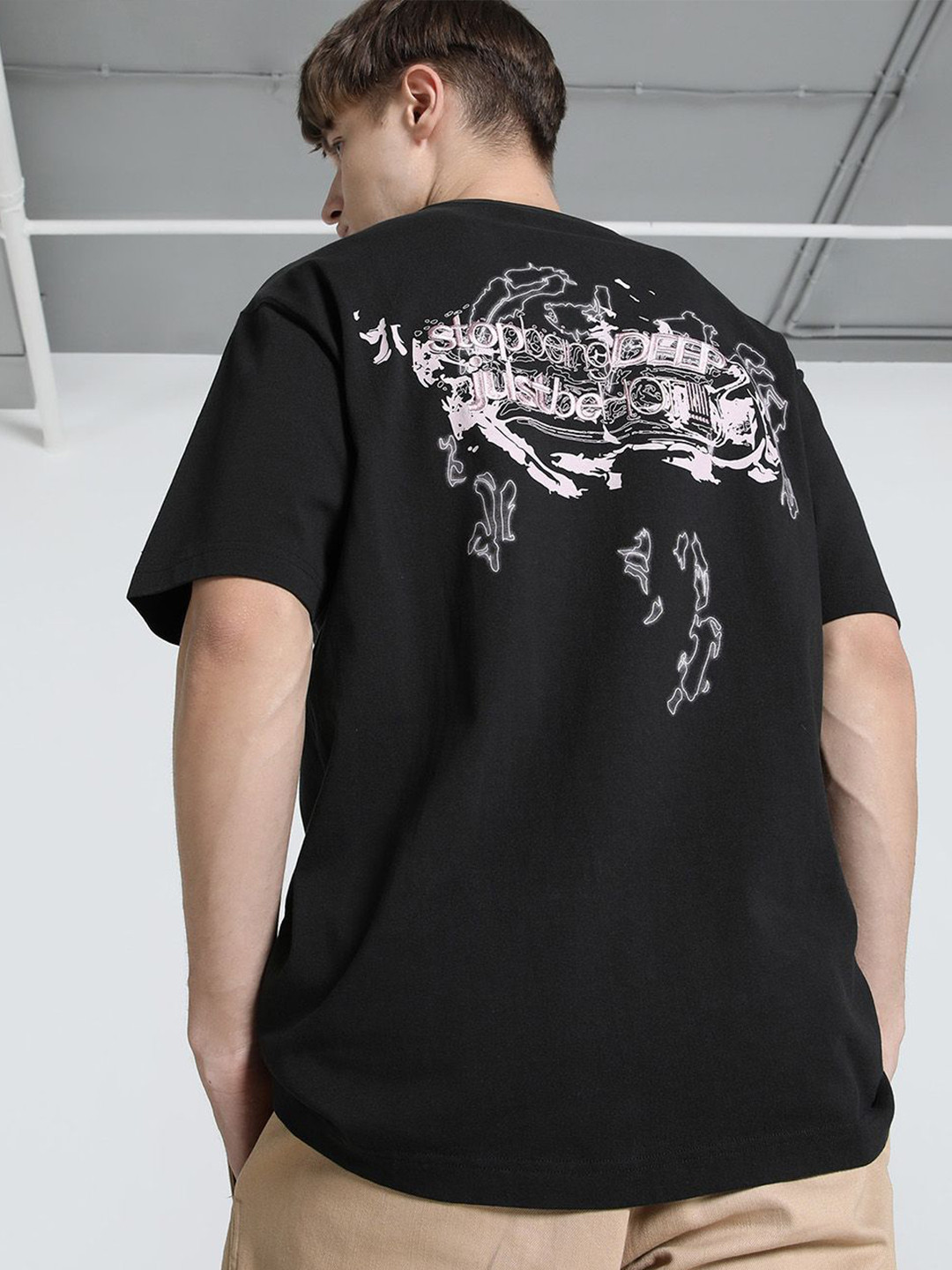 Puma X Charlotte Rohde Relaxed Fit Cotton T-Shirt