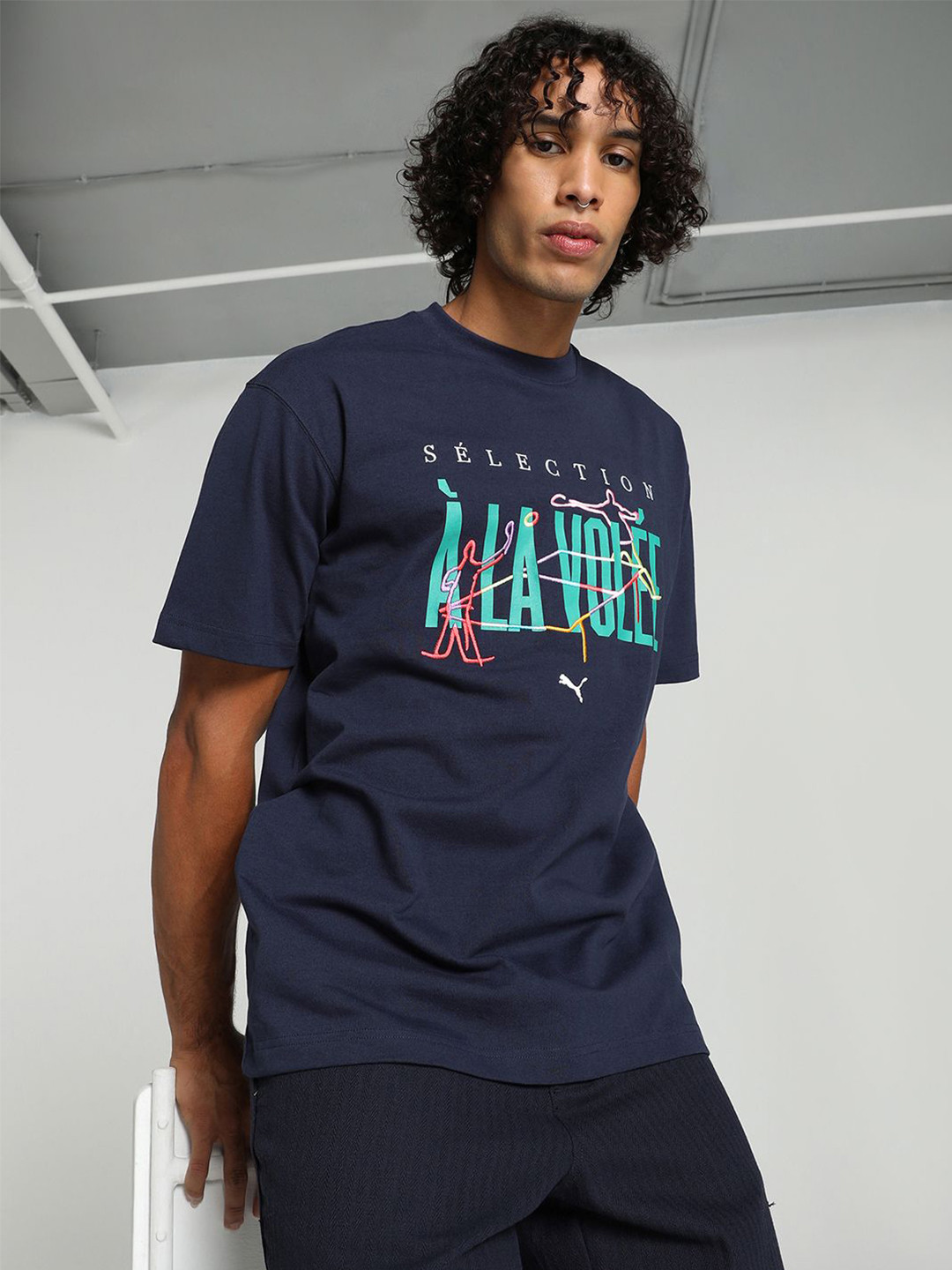 Puma House of Graphics LA VOLE Cotton Relaxed Fit T-shirt