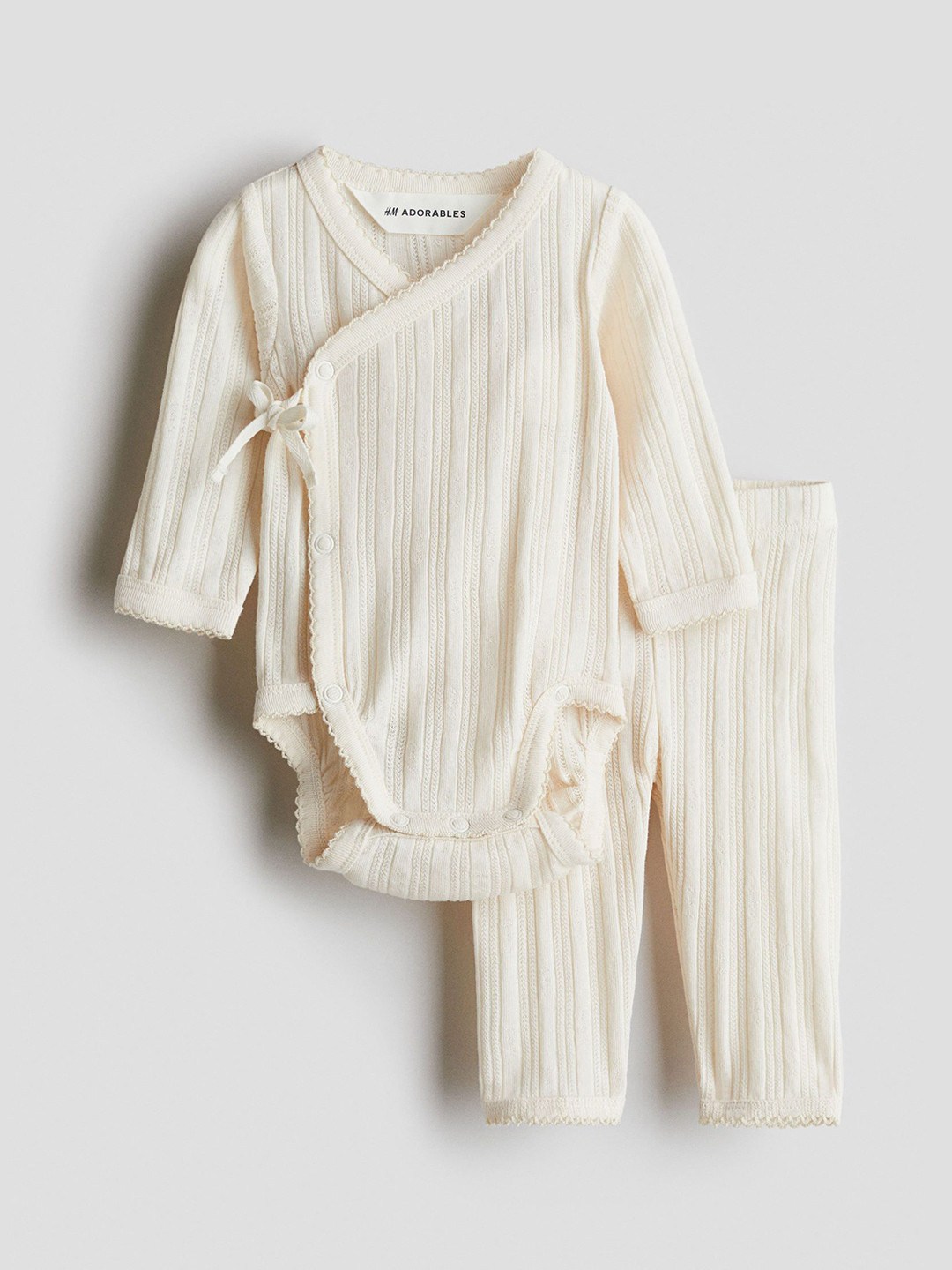 H&M 2-Piece Pointelle Set