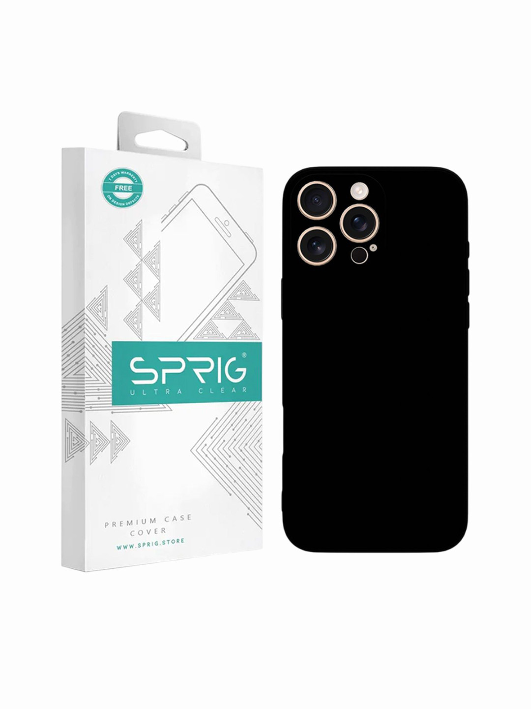 SPRIG iPhone 16 Pro TPU Matte Back Cover