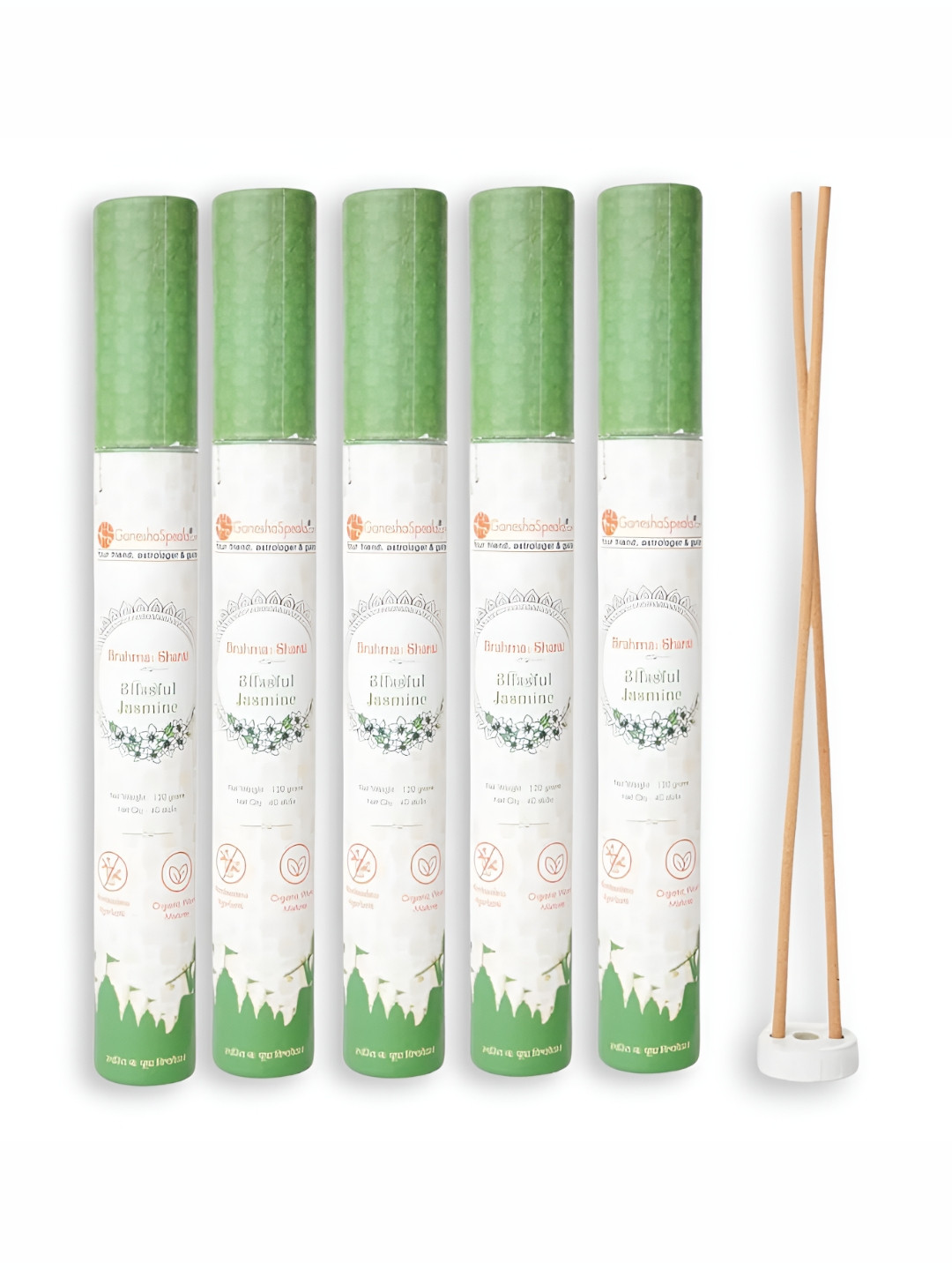 GaneshaSpeaks 200-Pcs Brown Wooden Incense Stick