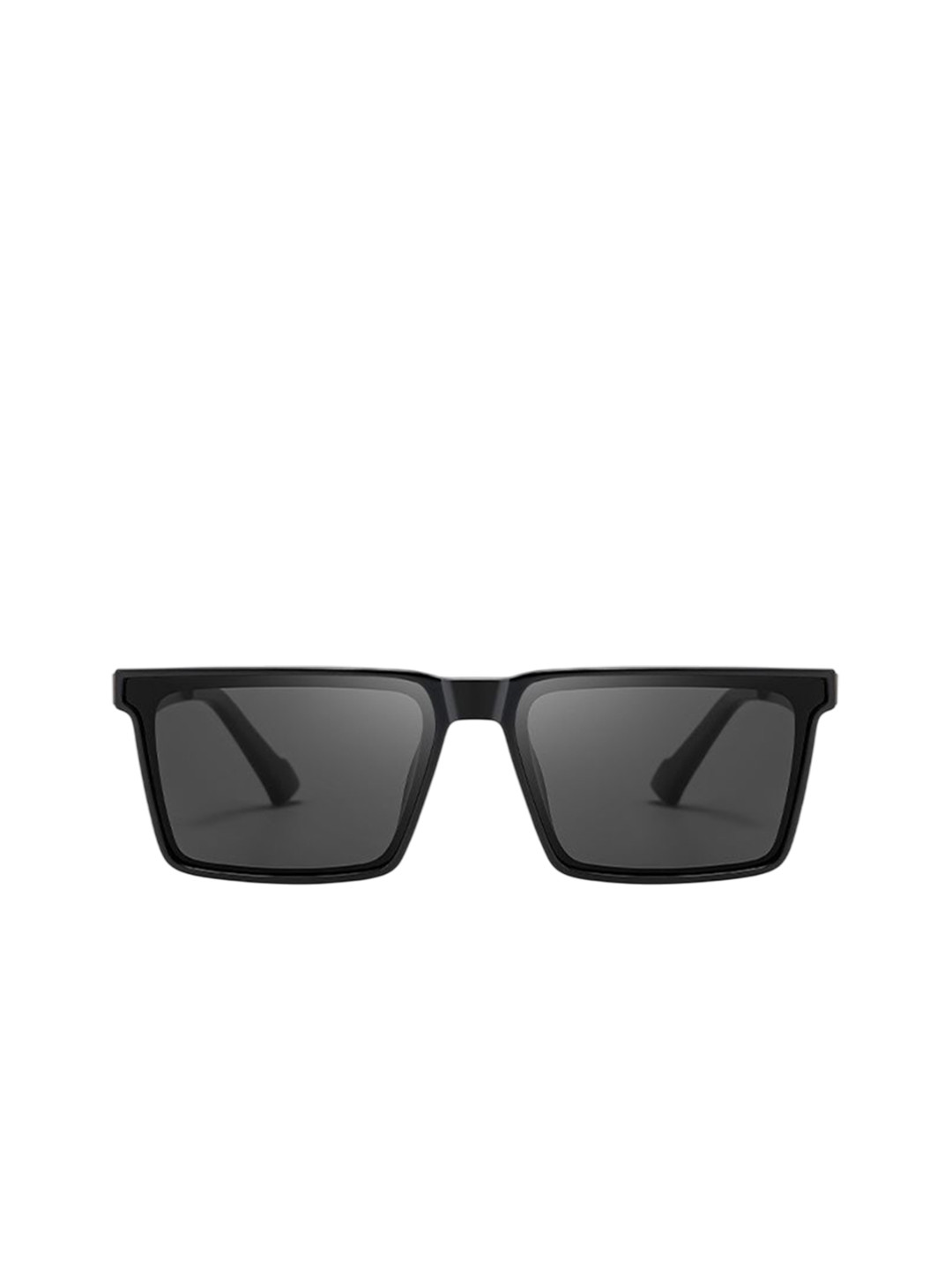 StyleCast x Revolte Men Full Rim Polarised and UV Protected Lens Square Sunglasses