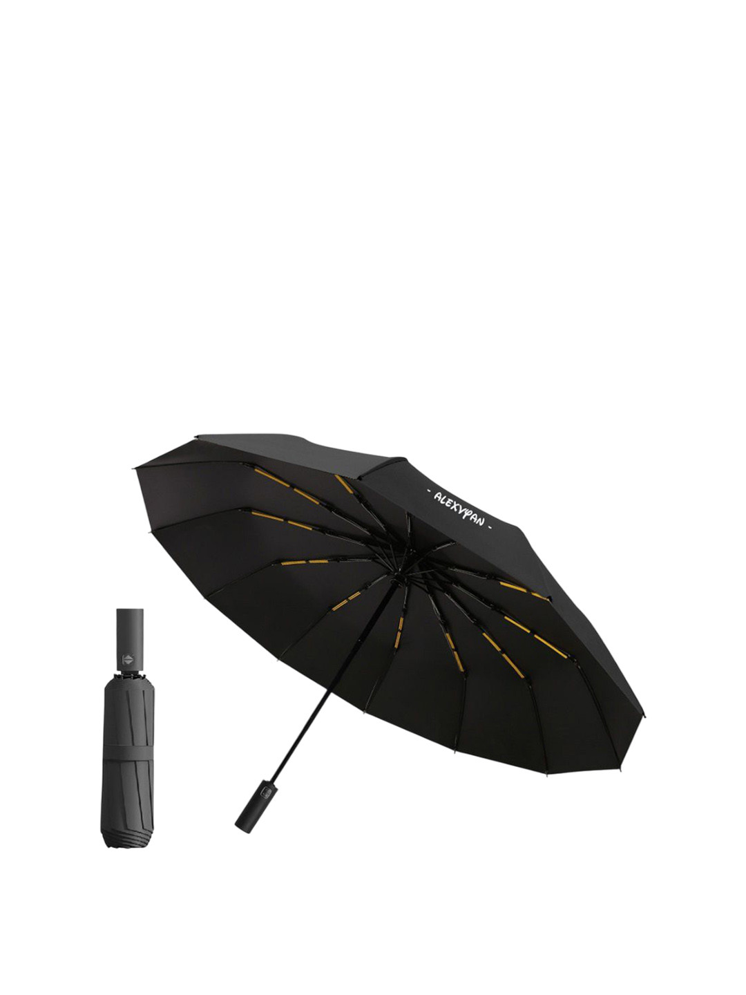 Alexvyan Women Automatic 2 Fold  Rain Sun & UV Protection Umbrellas