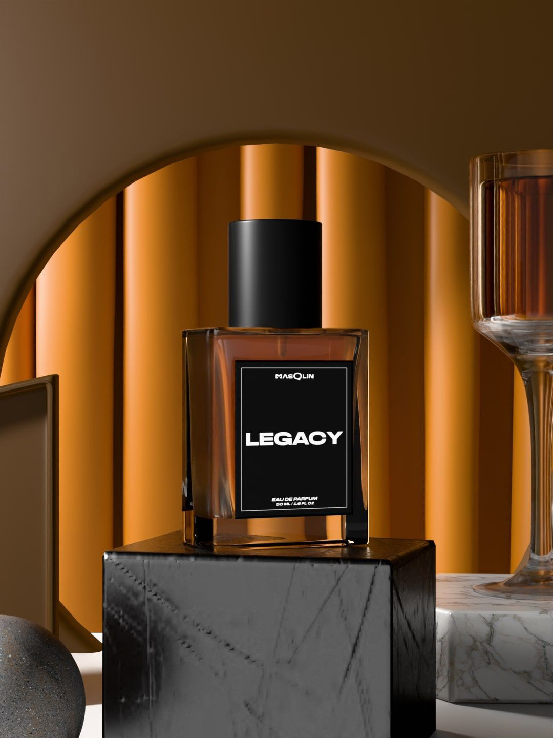 MasQlin Men Legacy Long Lasting Eau De Parfum - 50 ml