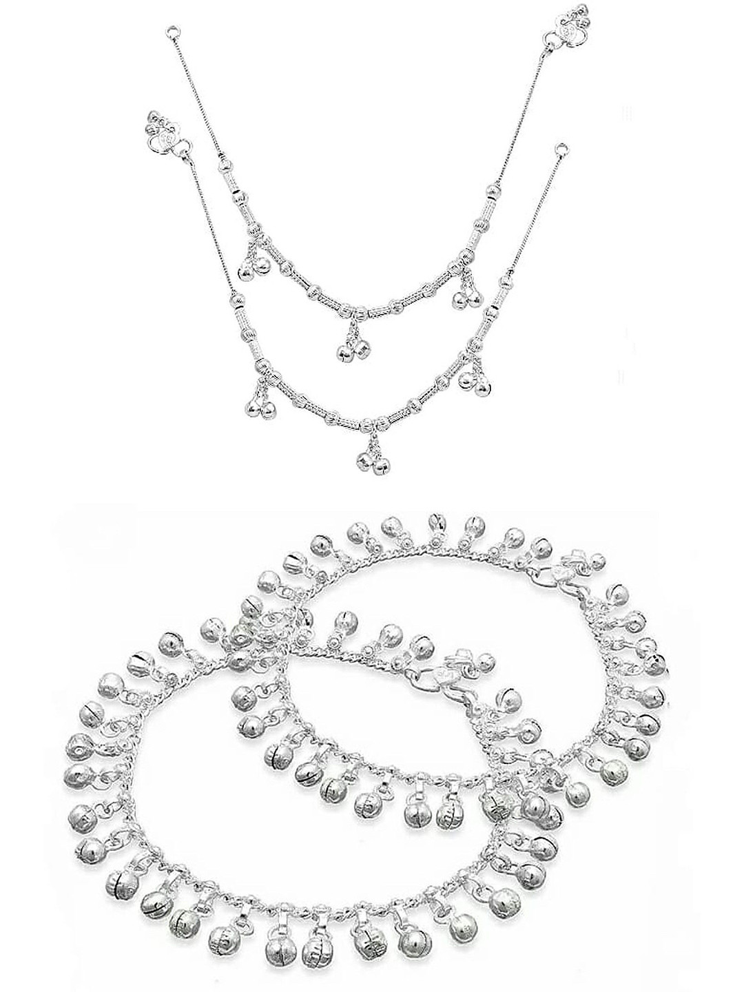 Crazy Fashion 2 Pairs Of Women Anklet