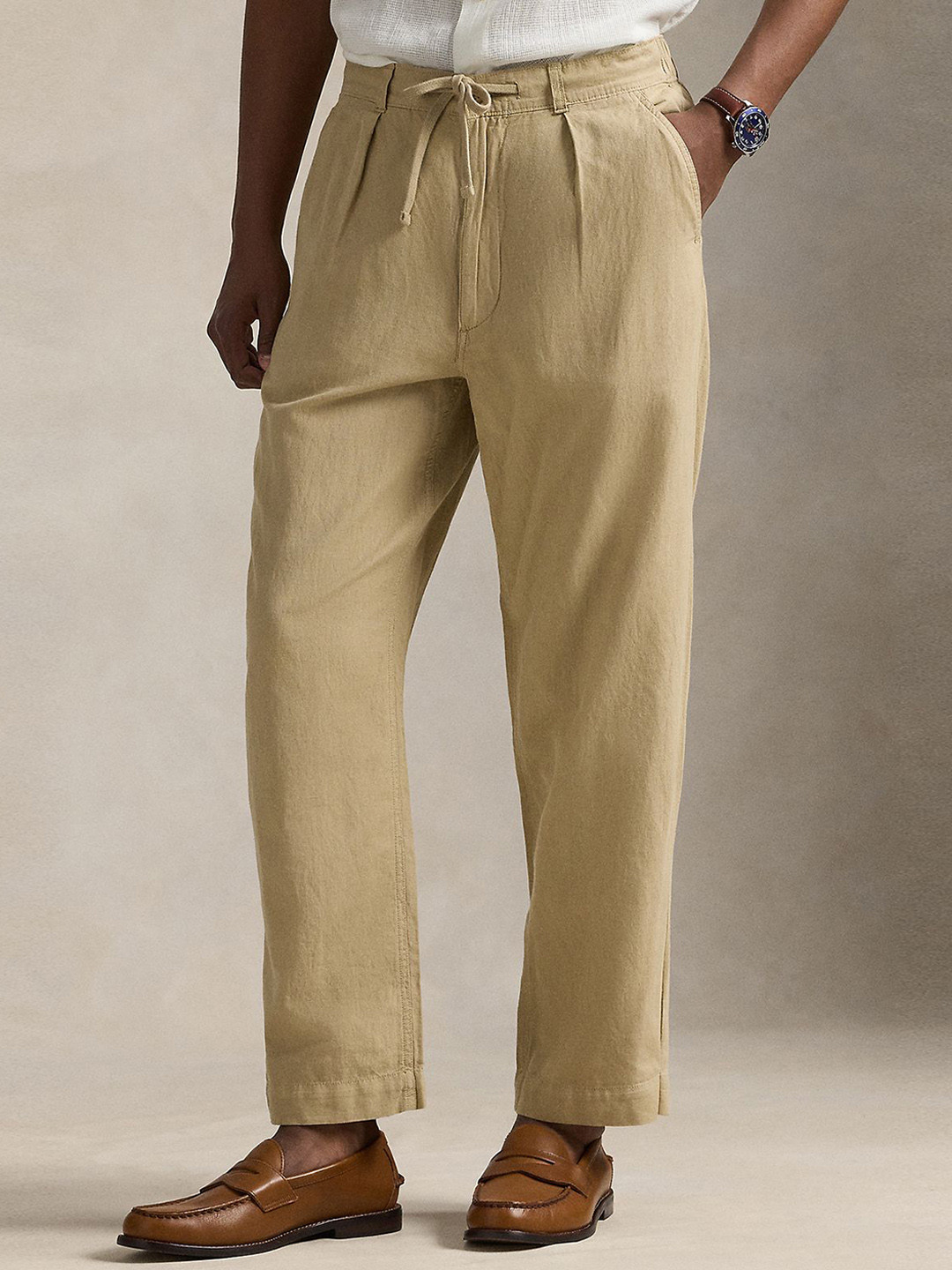 Polo Ralph Lauren Mid Rise Straight -Fit Formal Trousers