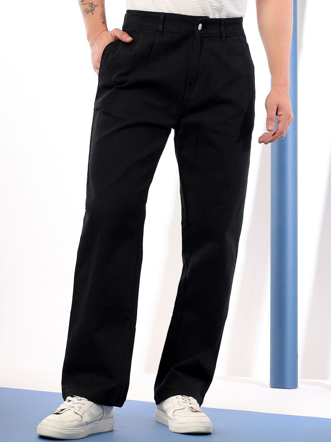 Stylecast X Kotty Men Comfort Regular Fit Mid-Rise Stretchable Jeans