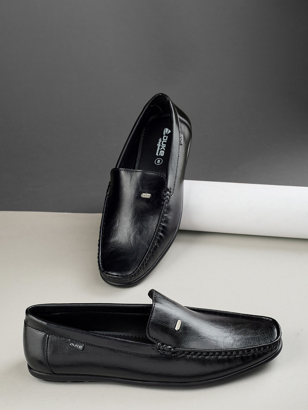 Duke Men Prime Step Square Toe Loafers