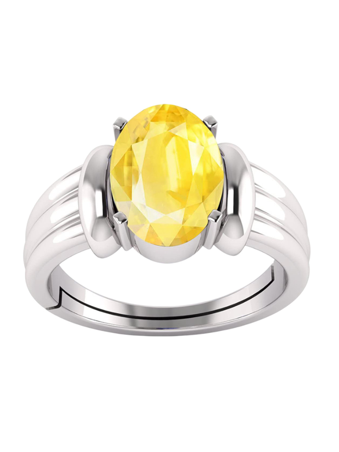 RSPR 14.25 Ratti 13.60 Carat Amethyst Gemstone StuddedFingerRing