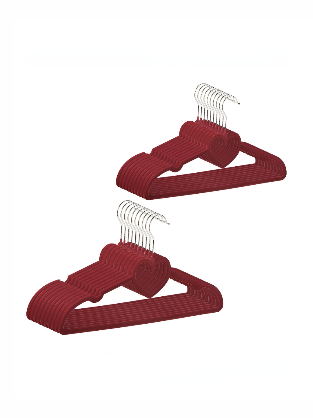 Aura 20-Pcs Red Clothes Hanger