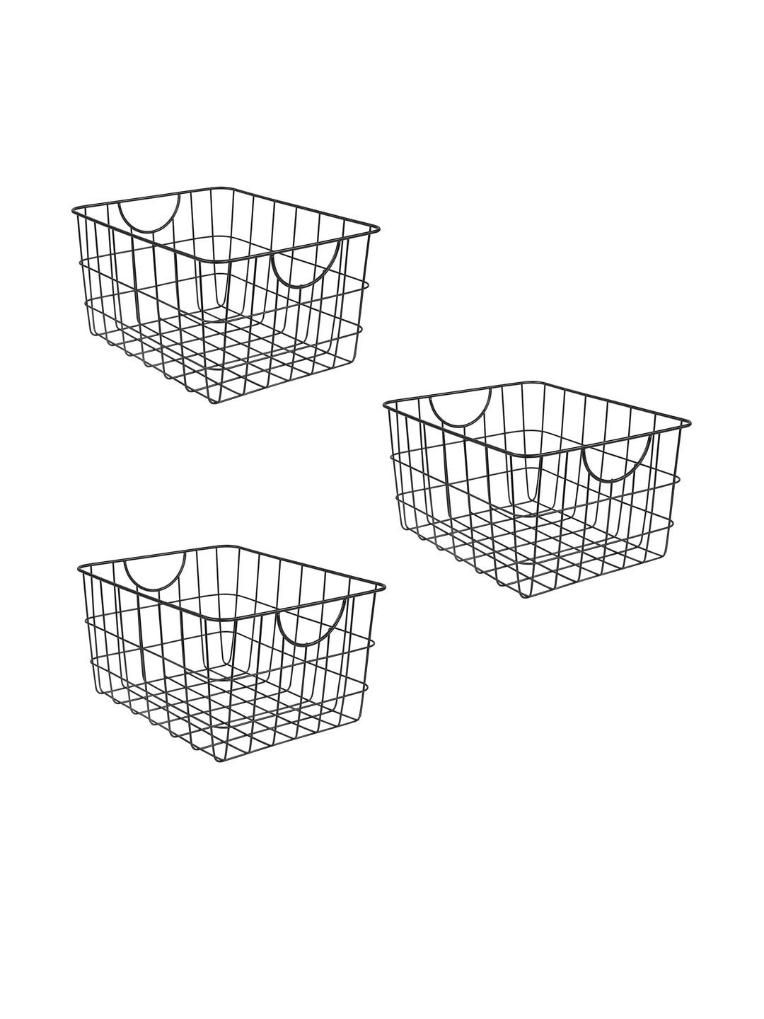 15 Inch Metal Storage Basket